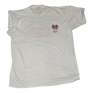 Vintage Mount Gay Rum Barbados Tee XL Made in USA FOTL Back Graphic